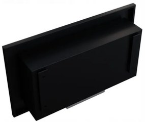 BIO camino incasso GOLF 37,4x64,8 cm 1kW nero TUV