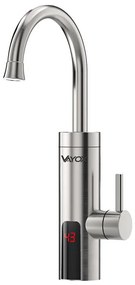 Scaldabagno istantaneo con LED display 3000W/230V IPX4 acciaio inossidabile