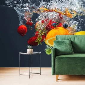 Carta da parati – Frutta nell'acqua
