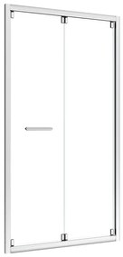 Kit vetro per doccia ad apertura pieghevole Easy L 100 x H 190cm, Sp. 6 mm
