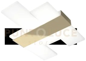 Flight applique-plafoniera media gold cct 1180-55-go