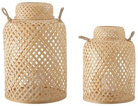 Lanterna in bambù 2 pezzi 45 cm Madlin - Bloomingville