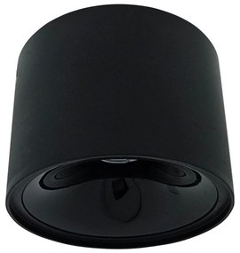 Faretto LED/9W/230V Ø 9 cm nero