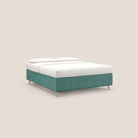 Febe sommier compatto con grande capienza del contenitore in tessuto impermeabile T03 verde acqua