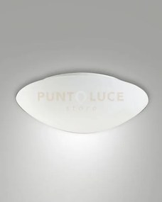 Pandora plafoniera bianca led  3000k - 24w - 2950 lm d.36cm dimmera...