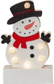 Decorazione luminosa bianca con motivo natalizio Freddy - Star Trading