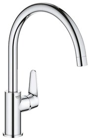 GROHE 31536001 - Miscelatore per lavello BAUCURVE 332 mm, cromo lucido