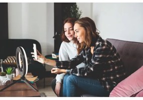 Ledvance -LED Lampada dimmerabile con un supporto e supporto per vlogging LED/5,5W/USB