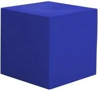 Pouf da Giardino 50x50 cm in Resina Arkema Iris Pouf Blue