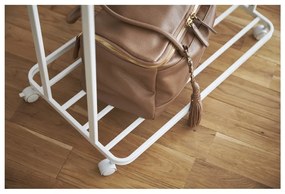 Appendiabiti mobile in metallo bianco Tower - YAMAZAKI