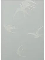 Sanderson Carta da parati Swallows - Kieselgrau