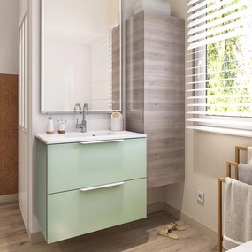Colonna per mobile bagno Neo SENSEA 1 anta P 35 x L 30 x H 154 cm rovere grigio legno