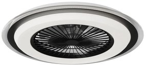 Ventilatore da soffitto Majola nero , D. 60 cm INSPIRE