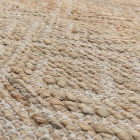 Tappeto tessuto a mano con juta in colore naturale 200x290 cm Asher Natural - Asiatic Carpets