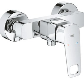 Rubinetto per doccia getto aerato monocomando Clova Pulse cromo lucido GROHE