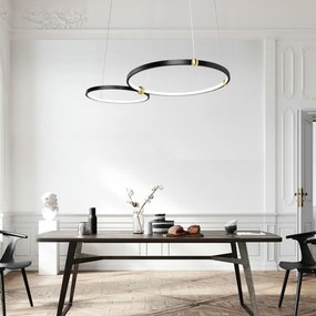 LAMPADA Black Ring led + pilota APP763-30-50