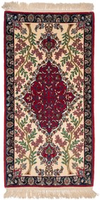 Isfahan Tappeto 60 x 120 (Iran) Annodato A Mano