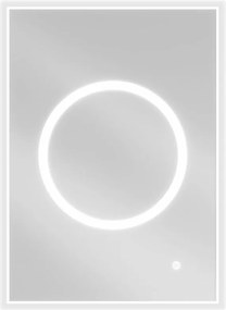 Mexen Koga specchio da bagno retroilluminato 50 x 70 cm, LED 6000K, antiappannamento - 9821-050-070-611-00