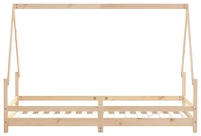 Giroletto per bambini 80x200 cm in legno massello di pino