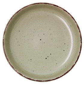 Piatto Fondo Quid Duna Verde Ceramica 18,5 x 5,3 cm