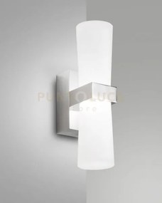 Iglesias applique cromo h.220 3000k - 8w - 720 lm in metallo e met...