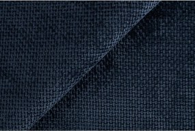 Poltrona blu scuro con rivestimento in ciniglia Freya – Ropez