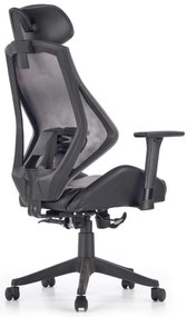 Sedia da ufficio TERO nera/grigia