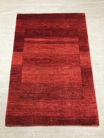 Loribaft Tappeto persiano 100x140 Rosso (Iran) Annodato A Mano