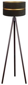 Duolla - Lampada con piedistallo DUO 1xE27/60W/230V diametro 44 cm nero/wenge