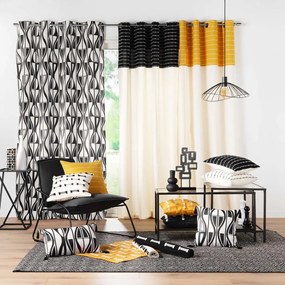Tappeto lavabile giallo 50x80 cm Juline - douceur d'intérieur
