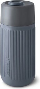 Tazza da viaggio grigio scuro in vetro 340 ml – Black + Blum