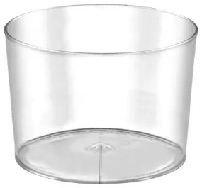 Set di bicchieri riutilizzabili Algon Basso Trasparente 230 ml Plastica 5 Unità