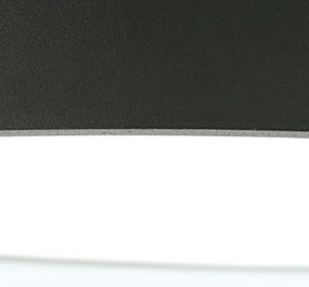 Orion DL 7-657/14 - Plafoniera LED BULLY LED/12W/230V diametro 14 cm nero