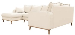 Divano angolare crema (angolo sinistro) Beata - Ropez