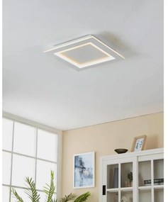 Plafoniera LED moderno Padrogiano-Z, bianco, luce con 3 temperature di colore dimmerabile EGLO