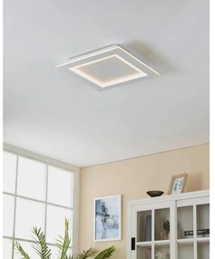 Plafoniera LED Padrogiano-Z bianco IP20 cct da bianco caldo a bianco freddo con regolazione di temperatura, 3150 lumen EGLO