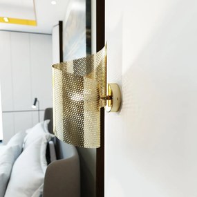 Applique da Parete SPIRAL Gold