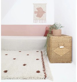 Tappeto beige e rosso , 120 x 170 cm Wooly - Nattiot