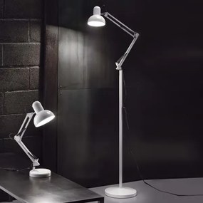 Ideal Lux - Lampada da tavolo 1xE27/40W/230V bianco