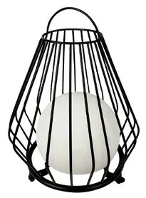 Evesham Outdoor Lantern Small Black - DybergLarsen