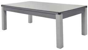 Tavolo trasformabile - Biliardo e Ping pong - 213x112x81,5cm - Grigio -  BALTHAZAR