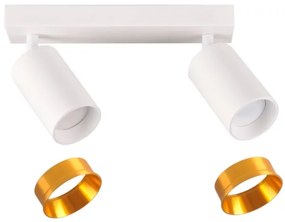 Faretto MARIBEL 2xGU10/10W/230V bianco