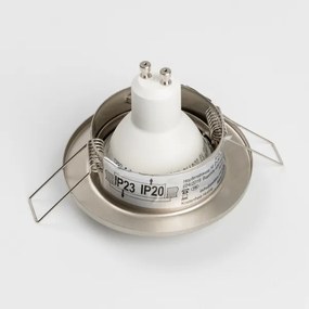 Set da 5 faretti da incasso per bagno 1xGU10/4W/230V IP23 cromo opaco