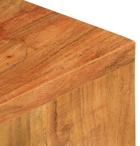 Supporti per Piante 2 pz in Legno Massello di Acacia