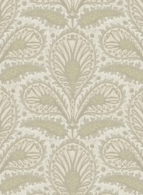 Josephine Munsey Carta da parati Ikat Clover - Sage