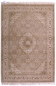 Bidjar Tappeto 210 x 140 Beige (Indian) Annodato A Mano