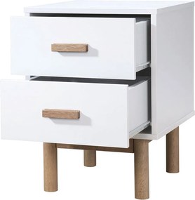 Comodino bianco Melanie - Støraa