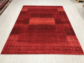 Loribaft Tappeto persiano 370 x 290 Rosso (Iran) Annodato A Mano