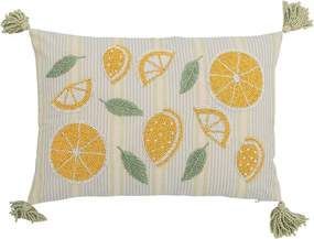 Cuscino decorativo in cotone 35x50 cm Lemon – Bloomingville