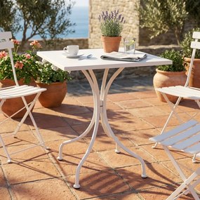 ROMANUS - tavolo in acciaio da giardino